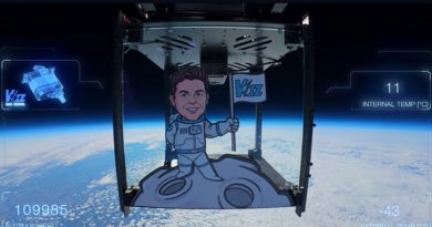 DA 15-N Actuator Successfully tested at 110,000 Feet Near the Edge of Space