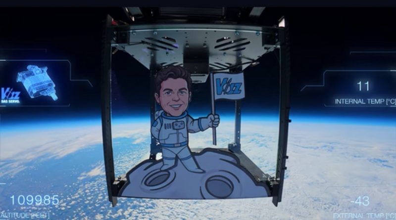 DA 15-N Actuator Successfully tested at 110,000 Feet Near the Edge of Space
