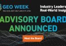 Advisory Board Announced for Geo Week 2027