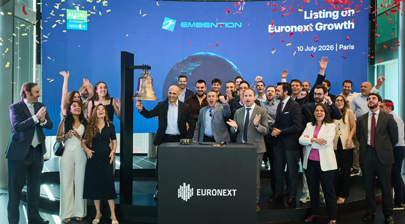 Embention lists on Euronext Growth Paris