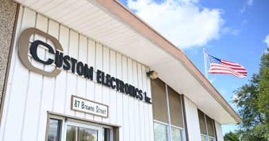 CUSTOM ELECTRONICS, INC. (CEI) DELIVERS AS9100-CERTIFIED QUALITY FOR AEROSPACE AND MILITARY BATTERY SOLUTIONS CEI - AS9100 Certification_Custom Electronics Building